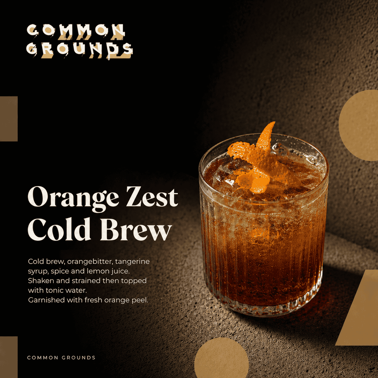 Orange Zest Cold Brew